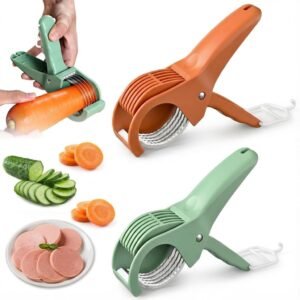 2 Pcs Multifunctional Vegetable Slicer & Banana Cutter